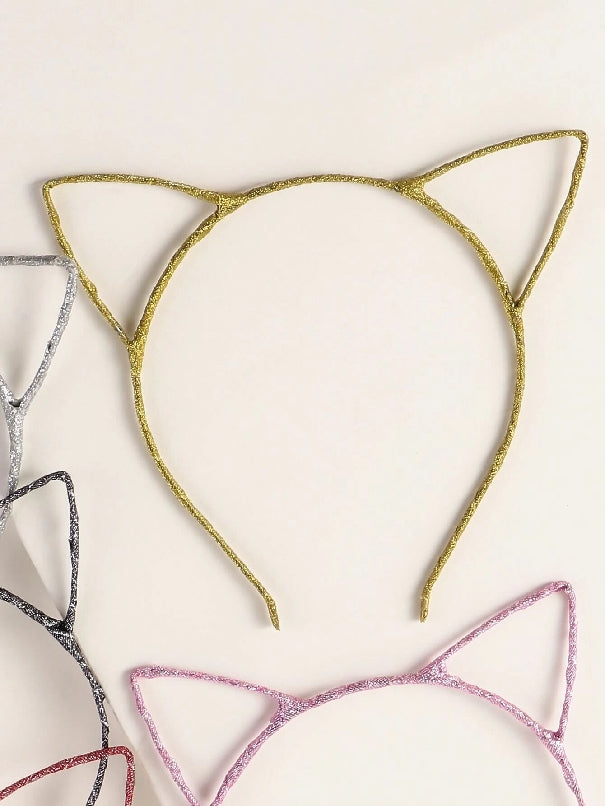 5pc Cat Ear Hair Hoop