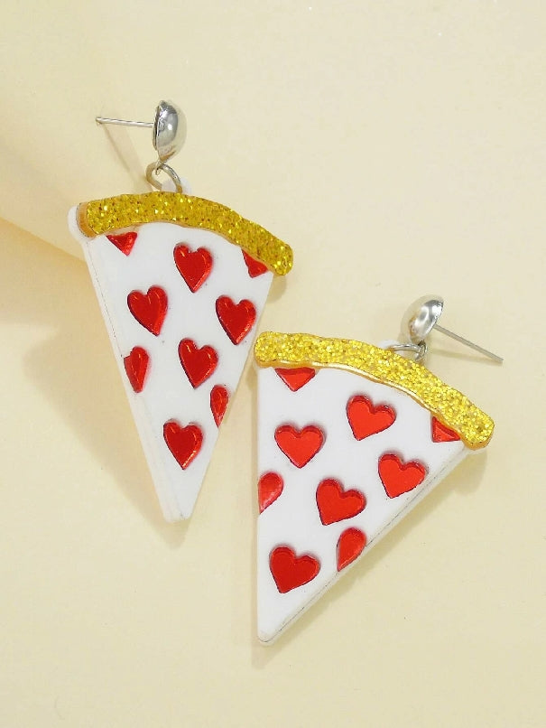 Pizza Earrings