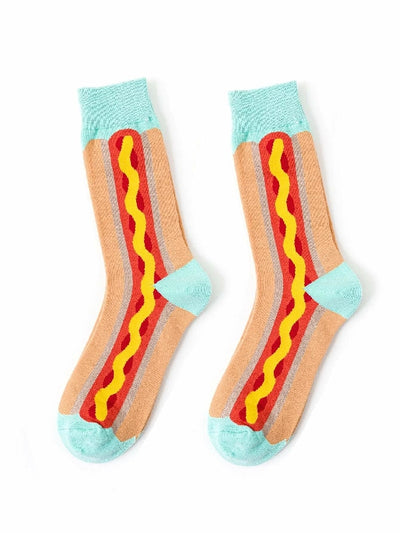 Hot Dog Crew Socks
