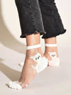 4Pairs Cat Cotton Mesh Socks
