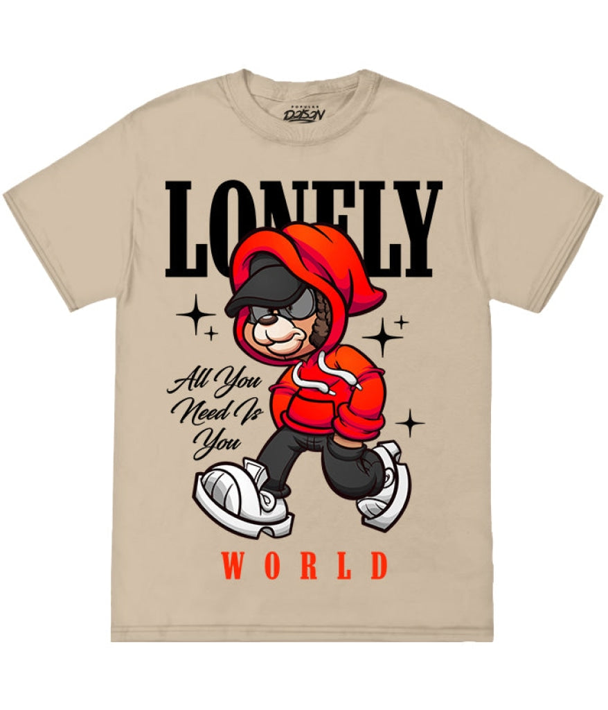 Lonely World Bear Tee Mens Tee