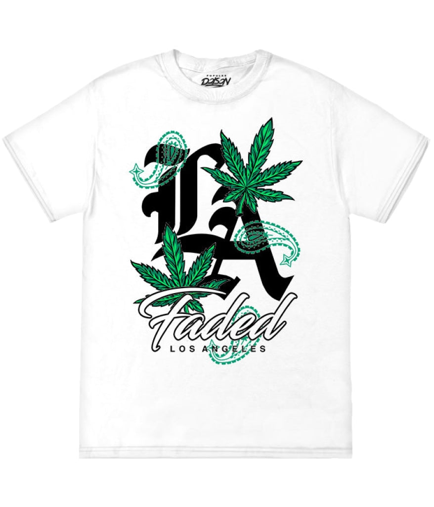 Big Size Mj Los Angeles 2Xl / White Mens Tee