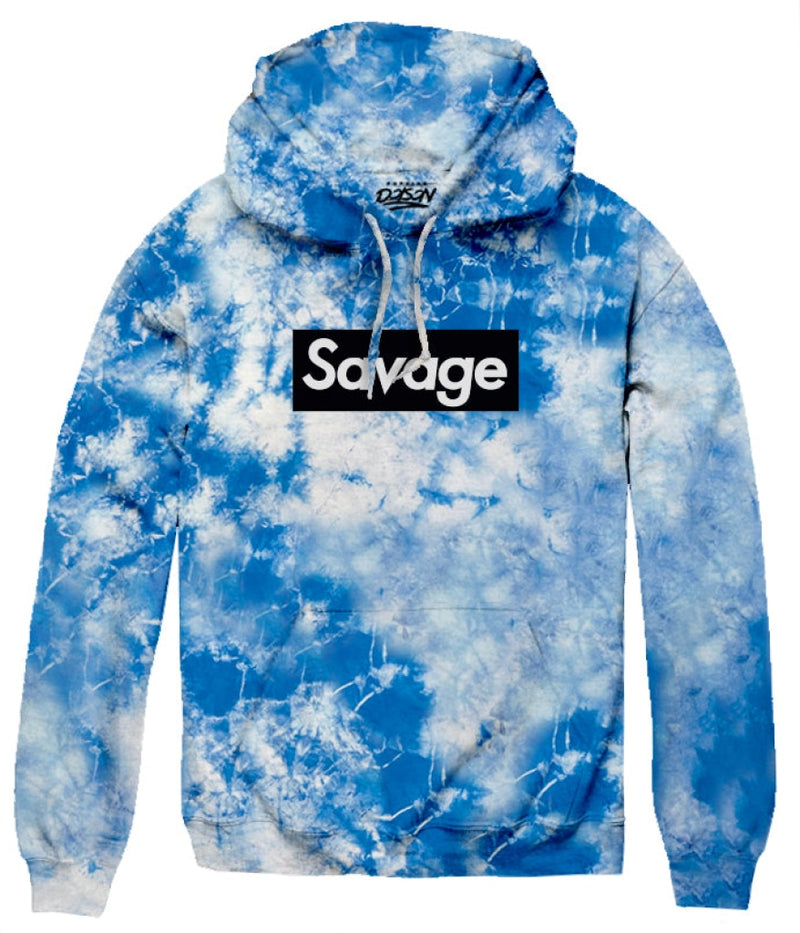 Savage tie dye hoodie Clearance