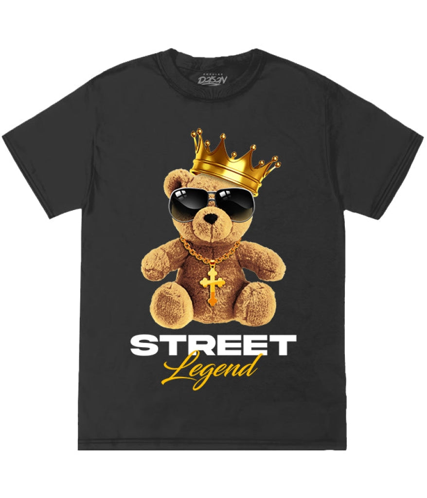 Big Size Street Legend Tee 2Xl / Black Mens Tee