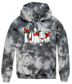 BIG SIZE TOKYO ROSE HOODIE - Popular Poison