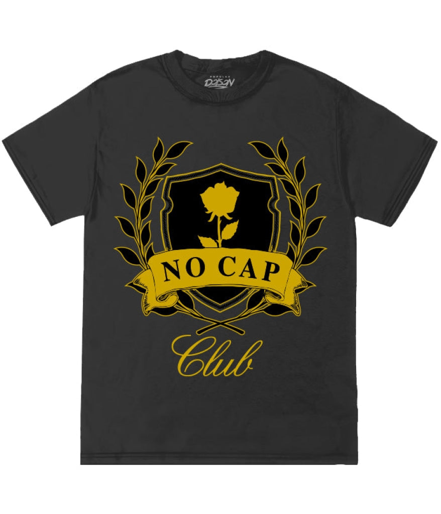Big Size Varsity No Cap Club Tee 2Xl / Black Mens Tee