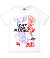 Count Your Blessings Mix Tee S / White Mens Tee