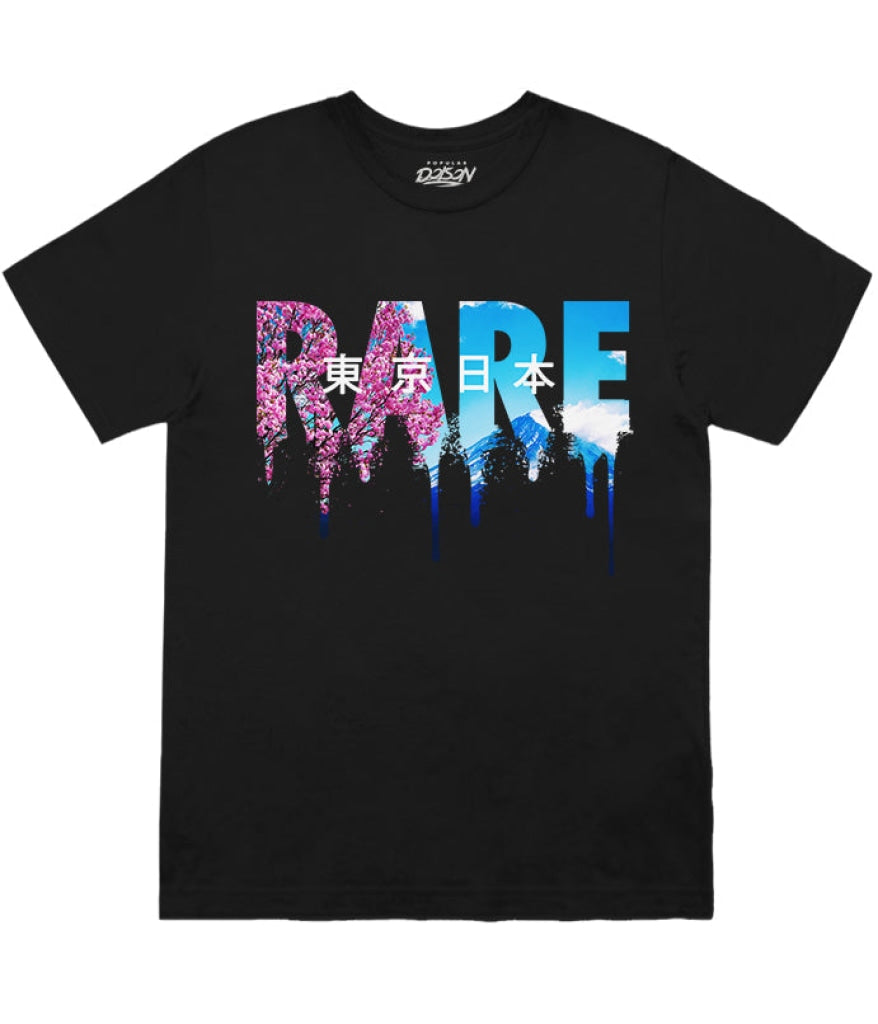 Drippin Rare Cherry Bloosom Tee S / Black Mens Tee