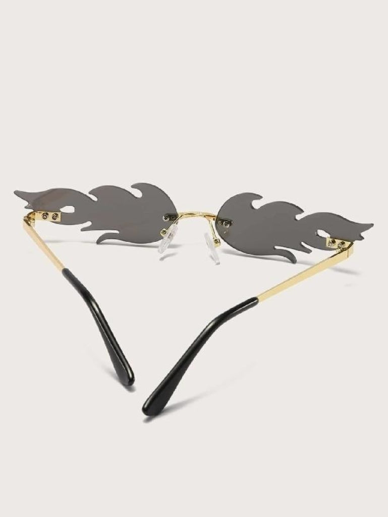 Flame Shaped Sunglasses Sunglasses