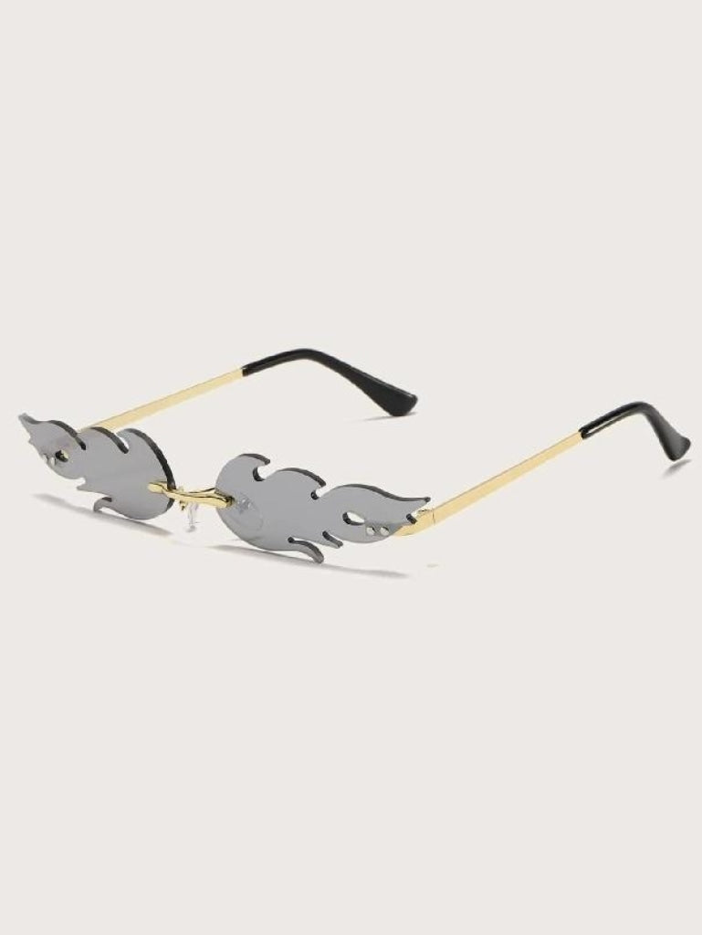Flame Shaped Sunglasses Sunglasses