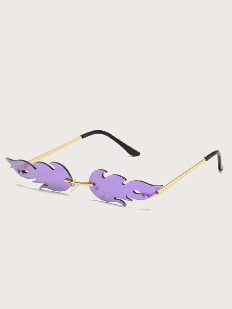 Flame Shaped Sunglasses Sunglasses