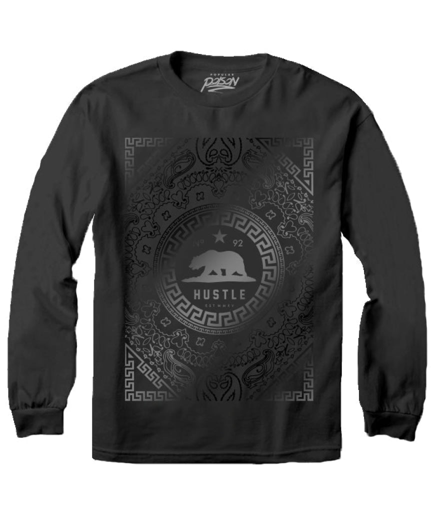 Foil Cali Long Sleeve Tee S / Black
