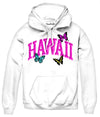 Hawaii Puff Hoodie S / White Junior Hoodies