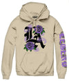 La Purple Rose Hoodie S / Sand Mens Hoodies And Sweatshirts
