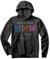 Limited Edition Butterfly Text Hoodie S / Black Junior Hoodies