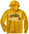 Savage Vibe Hoodie S / Gold Junior Hoodies