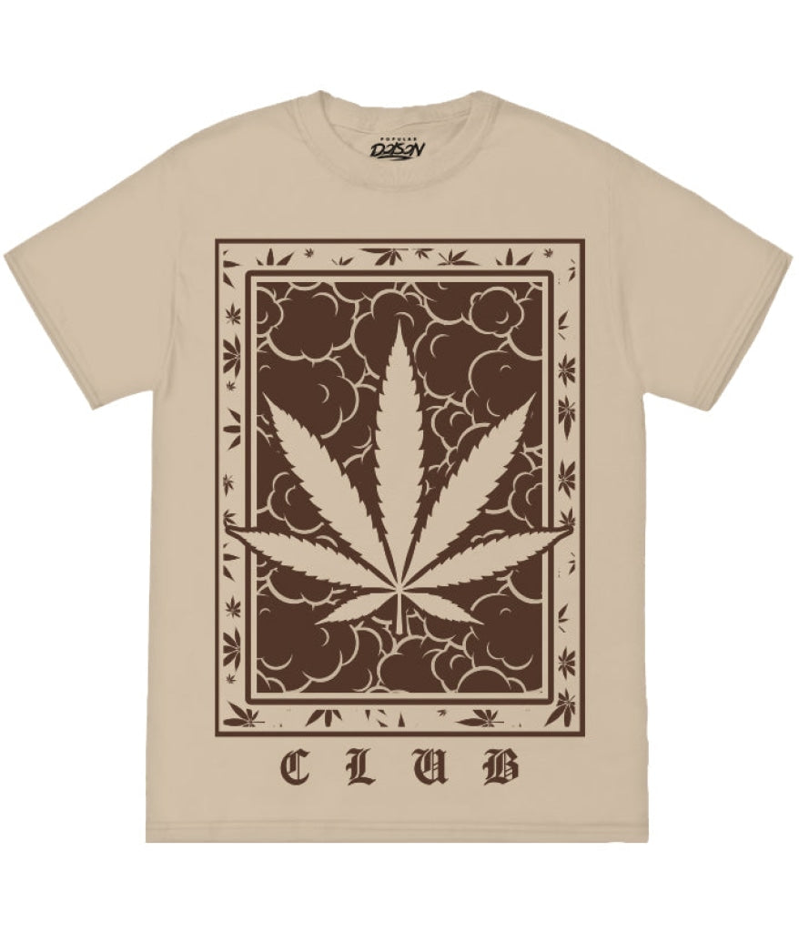 Weed Smokers Club Tee S / Sand Mens Tee